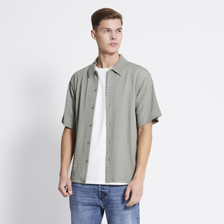 Kortärmad skjorta "Steven Structure"